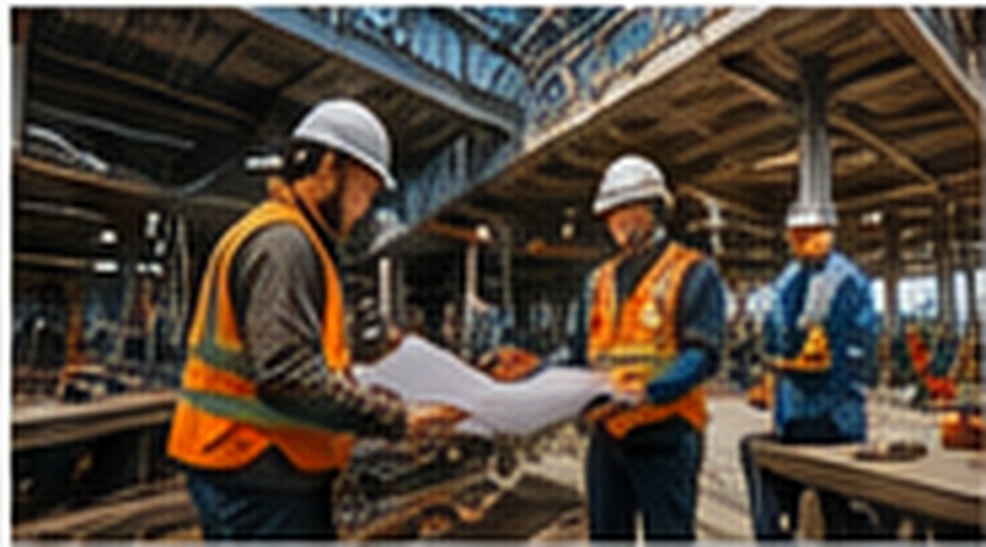 Design-build contractors coordinating infrastructure construction