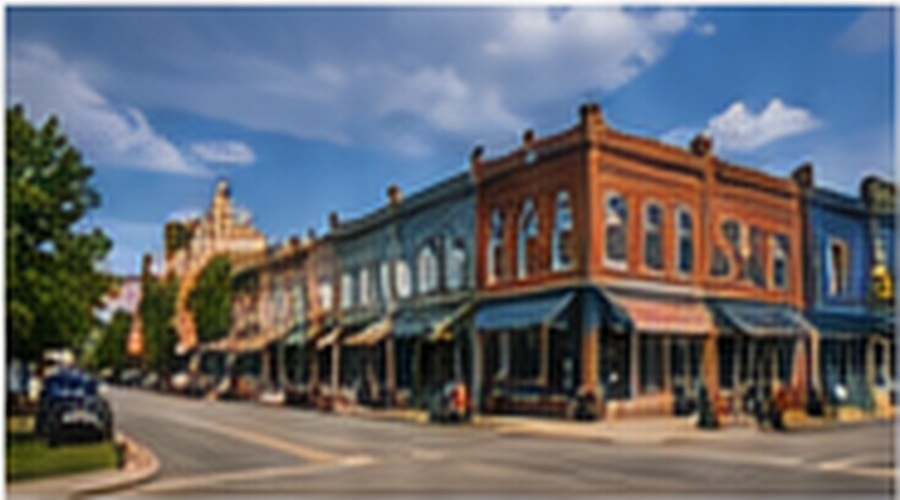 Municipal downtown and public infrastructure